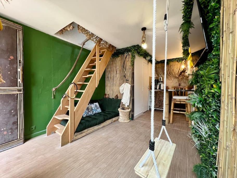 Nuit Dans La Jungle - Love Room Souppes-sur-Loing Dış mekan fotoğraf
