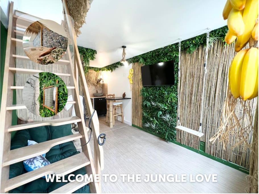 Nuit Dans La Jungle - Love Room Souppes-sur-Loing Dış mekan fotoğraf